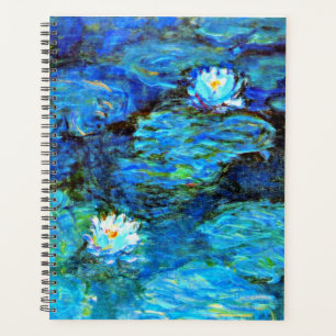 Claude Monet's Blue Water Lilies Planner