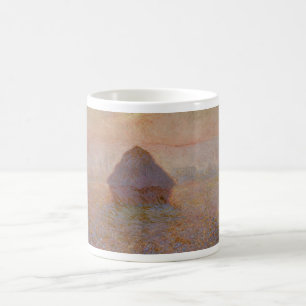 Claude Monet's Grainstack, Sun in the Mist (1891) Coffee Mug