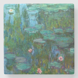 Claude Monet's Nymphéas Stone Coaster