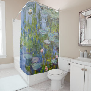 Claude Monet's Water Lilies (1915)  Shower Curtain