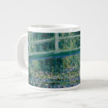 Claude Monet's Water Lilies and Japanese Bridge Large Coffee Mug<br><div class="desc">1899. Claude Monet (14 November 1840 – 5 December 1926) was a founder of French impressionist painting,  and the most consistent and prolific practitioner of the movement's philosophy of expressing one's perceptions before nature,  especially as applied to plein-air (painting outdoors) landscape painting.</div>