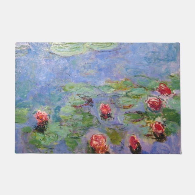 Claude Monet's Water Lilies Doormat (Front)