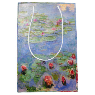 Claude Monet's Water Lilies Medium Gift Bag