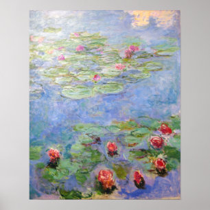Claude Monet's Water Lilies Poster