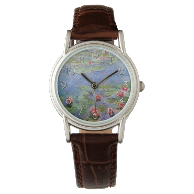 Claude Monet's Water Lilies Watch (Front)