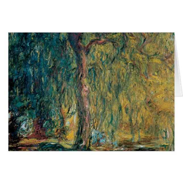 Claude Monet's Weeping Willow (Front Horizontal)