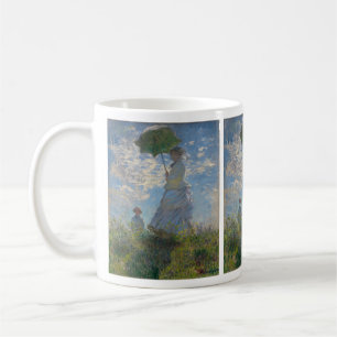 Claude Monet's Woman with a Parasol (The Stroll) Coffee Mug