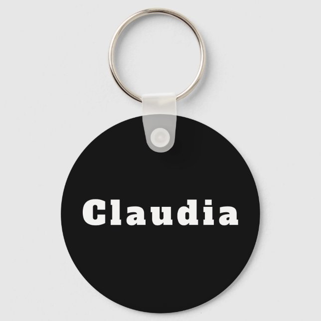 Claudia Key Ring (Front)