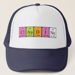 Claudine periodic table name hat