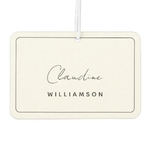 Claudine Williamson Car Air Freshener