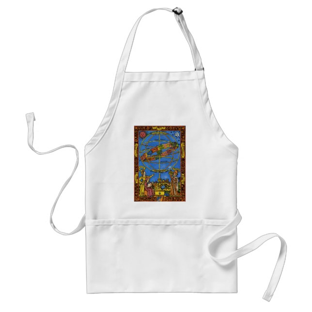 Claudius Ptolemy Astronomer, Vintage Celestial  Standard Apron (Front)