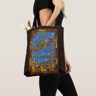 Claudius Ptolemy Astronomer, Vintage Celestial  Tote Bag