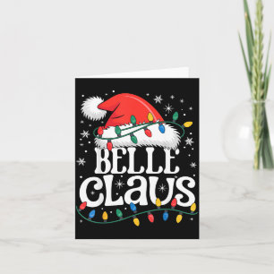 Claus Funny Xmas Christmas Grandma Holiday Style  Card