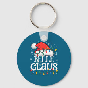 Claus Funny Xmas Christmas Grandma Holiday Style  Key Ring