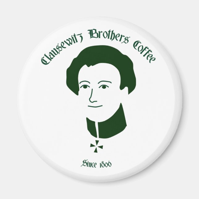 Clausewitz Brothers Fridge Magnet (Front)