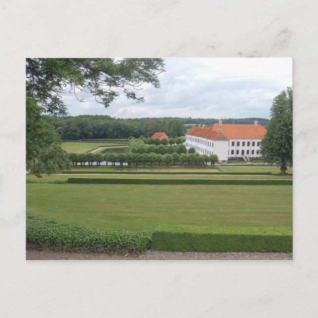 Clausholm Castle, Hadsten, Denmark. Postcard (Front)