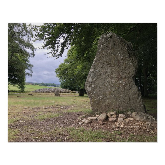 Clava Cairns-Inverness, Scotland Poster (Front)