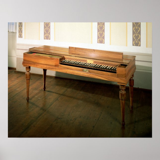 Clavichord, once owned by Franz Joseph Haydn Poster (Front)