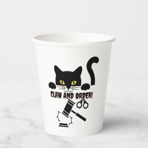 Claw and order paper cups