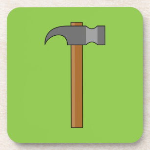 Claw Hammer Cartoon Coaster
