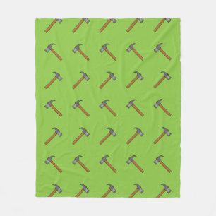 Claw Hammer Cartoon Fleece Blanket