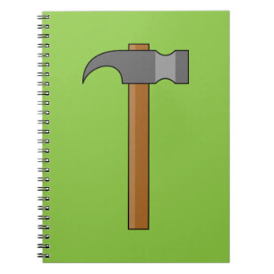 Claw Hammer Cartoon Notebook
