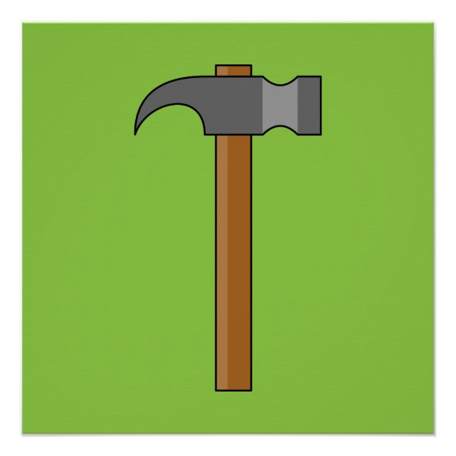 Claw Hammer Cartoon Poster (Front)