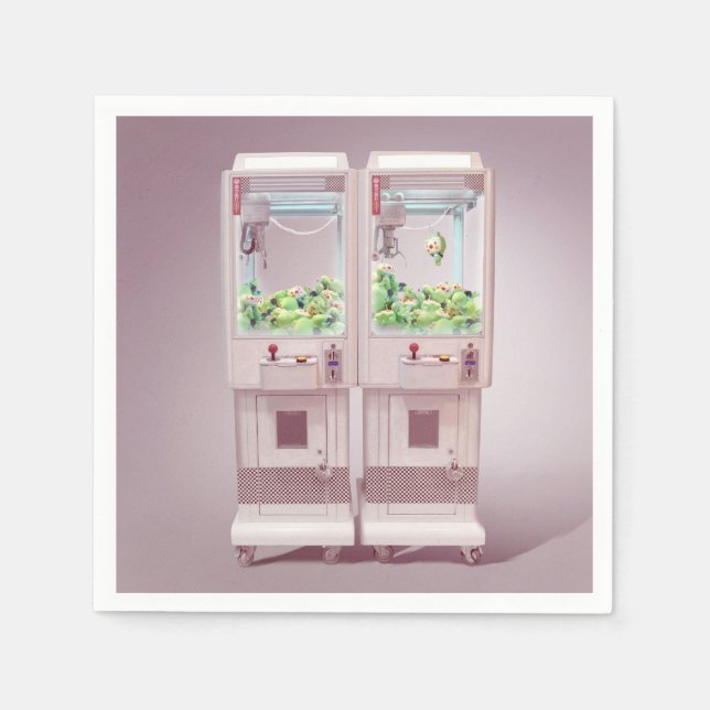 Claw Machine Napkin (Front)