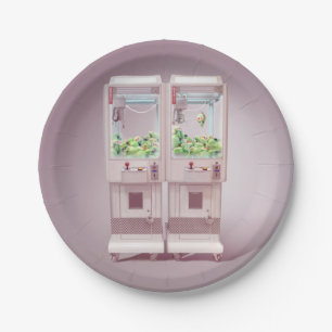 Claw Machine Paper Plate