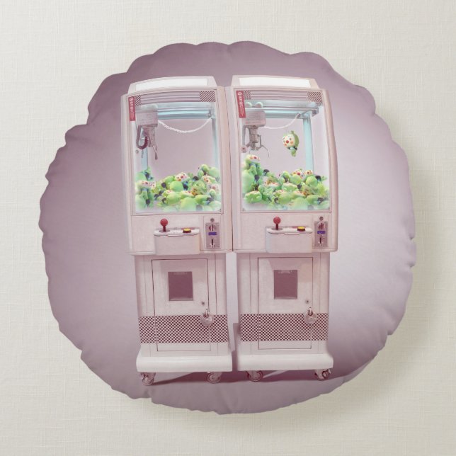 Claw Machine Round Cushion (Front)