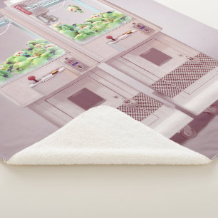 Claw Machine Sherpa Blanket