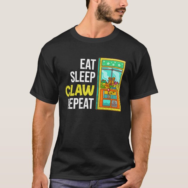 Claw Machine  Skill Crane Machine T-Shirt (Front)