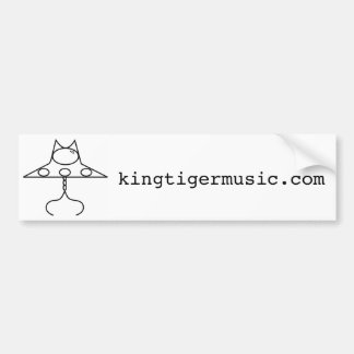claw saucer bumper sticker