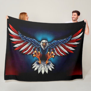 CLAWS OF THE EAGLE FLEECE BLANKET