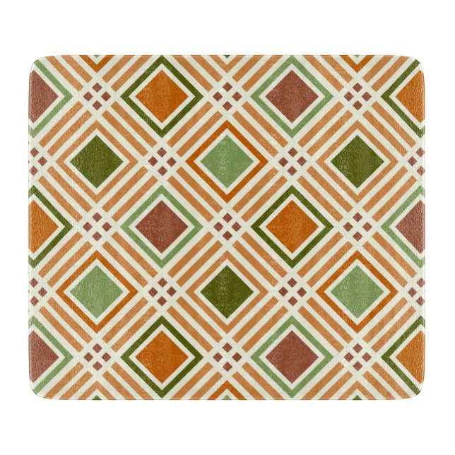 Clay Algae Pattern Cutting Board (Front)