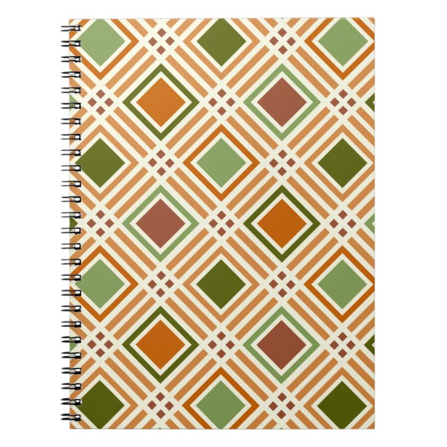 Clay Algae Pattern Notebook (Front)