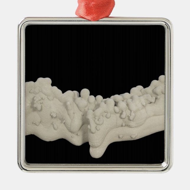 Clay Concretion Metal Tree Decoration (Front)