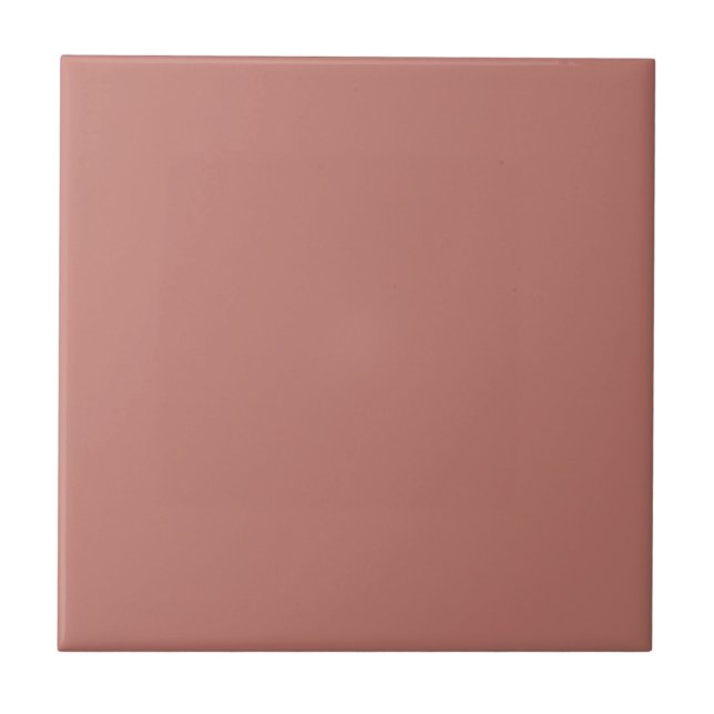 Clay Coral Square Kitchen and Bathroom Tile (Front)
