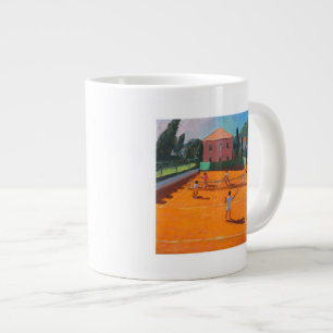 Clay Court Tennis Lapad Croatia 2012 Large Coffee Mug