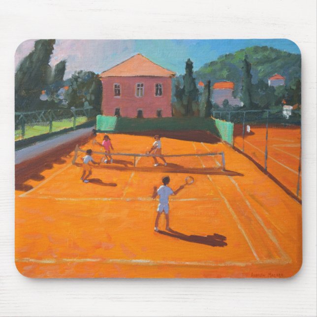 Clay Court Tennis Lapad Croatia 2012 Mouse Pad (Front)