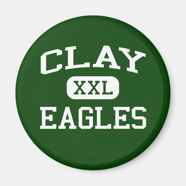 Clay - Eagles - Clay High School - Oregon Ohio Magnet (Front)