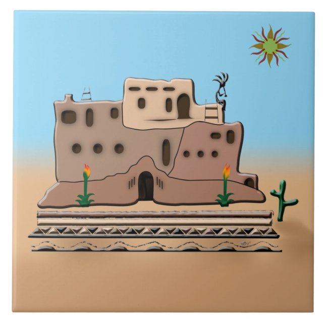 Clay House Tile (Front)