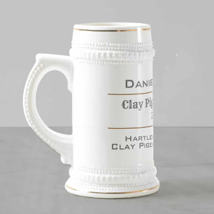 Clay Pigeon Champion Beer Stein