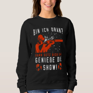 Clay Pigeon Shooting Clay Pigeon Clay Target Shoot Sweatshirt