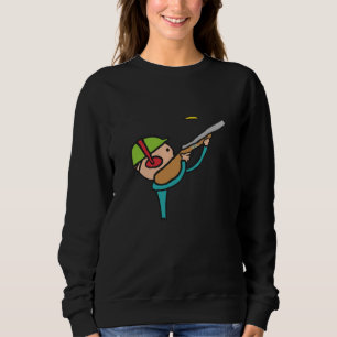 Clay Pigeon Trap Shooting Sweatshirt
