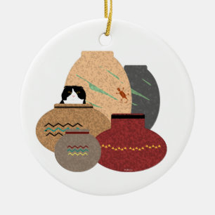 Clay Pots Ornament