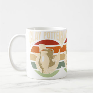 Clay Pottery Retro Coffee Mug