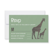 Clay Safari Giraffe, Rustic Wedding
