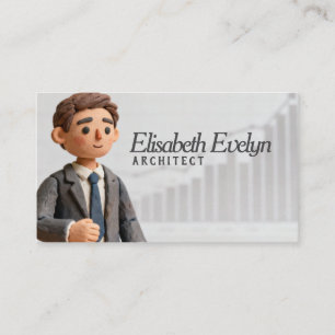 Clay Success: Business Progress in View Card