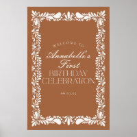 Clay Talavera Tile Fiesta Birthday Party Welcome